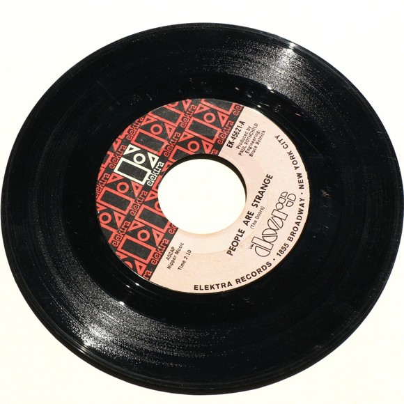 The Doors People Are Strange/Unhappy Girl 45 rpm Vinyl 7" Single Record EK-45621 - Picture 8 of 9